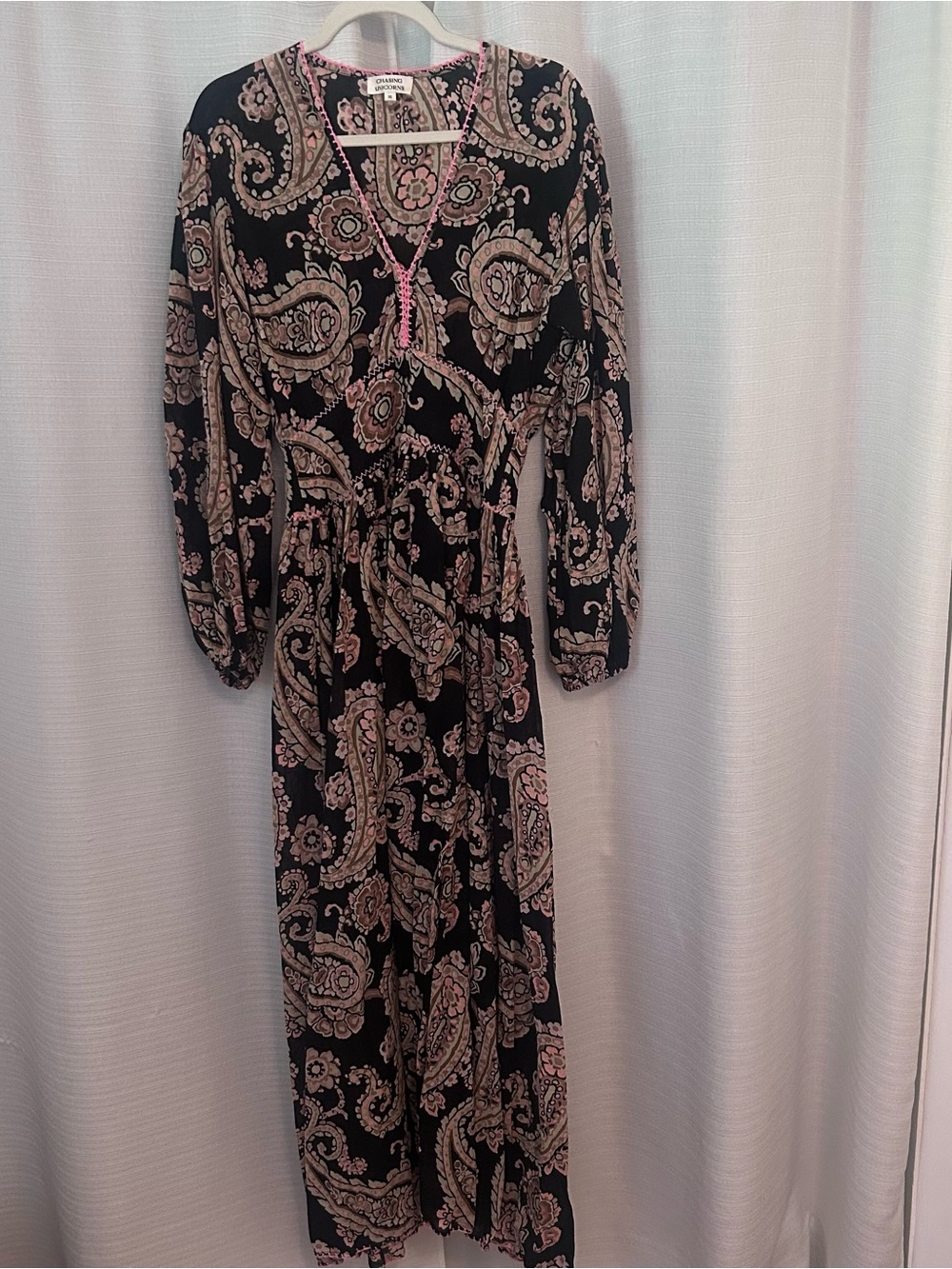 Chasing Unicorns Witchy Woman Black Paisley Dress - Picture 5 of 8